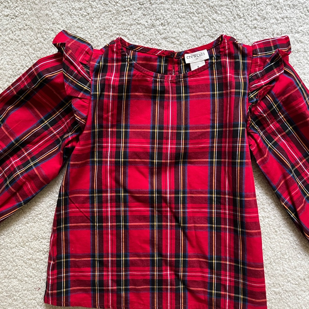 Crew Cuts Plaid Blouse